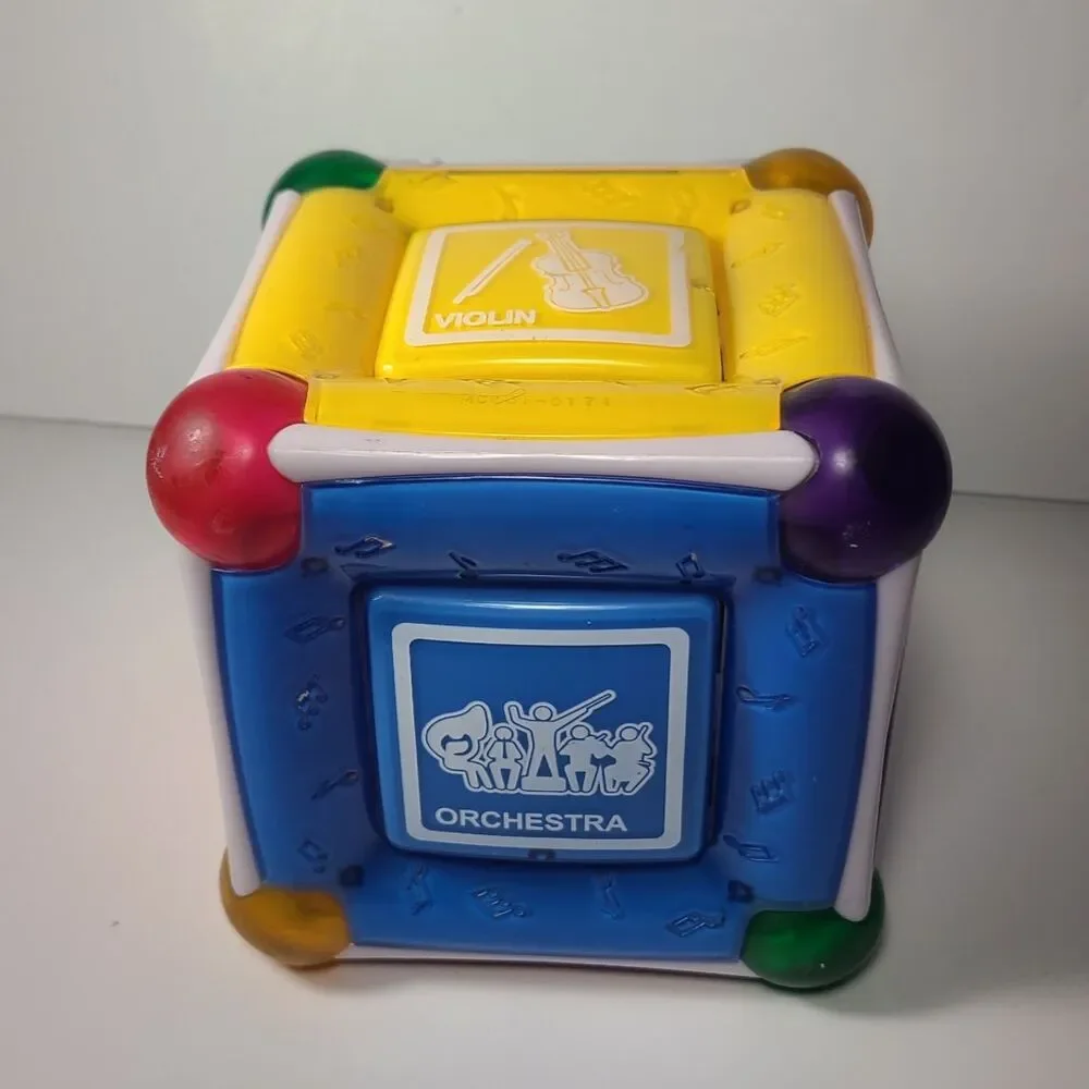 Munchkin Mozart Magic Cube Musical Toy Baby Learning Classical Music Tested